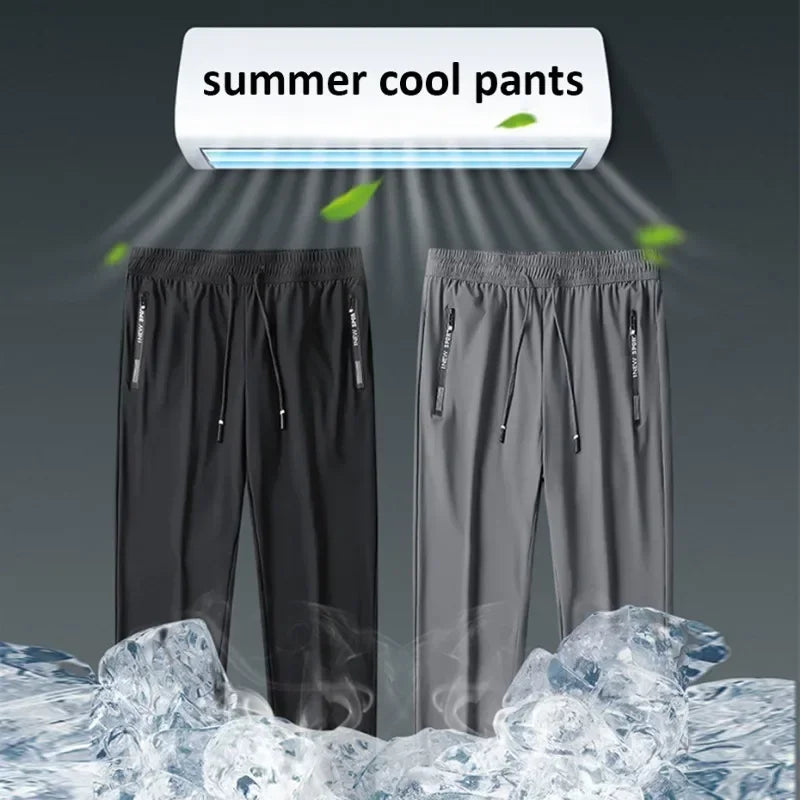 Pack 2 Pantaloni Stretch Casual Vară Bărbați